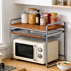 [NEW] Microwave Oven Rack Stand