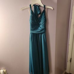 Green Sparkly Prom Dress