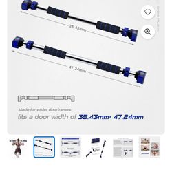 Evolve Heavy-duty extended Pull up Bar (Price Is Firm)