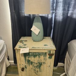 Washed Wood Nightstand 