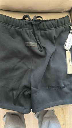 essentials  black shorts