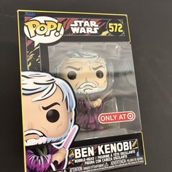Funko Pop Star Wars Retro Series Ben Kenobi #572 Target Exclusive