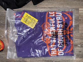 Cough syrup shirt