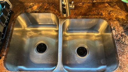 Stainless steel  sink & faucet
