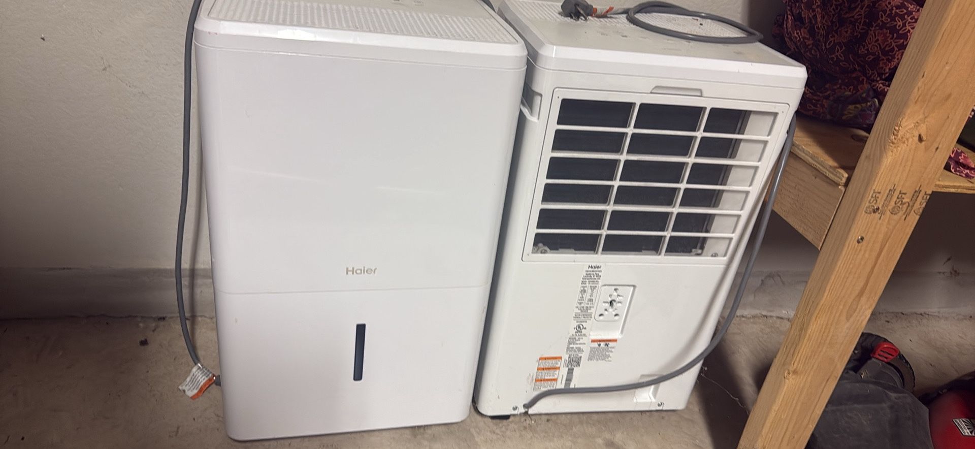 Haier Dehumidifier’s