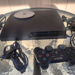 PlayStation 3 With Controllers And Controllers And Games 