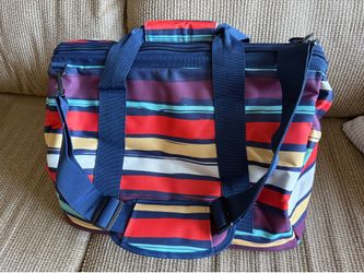 Weekender Overnight Travel Beach Bag Duffel New Zippered