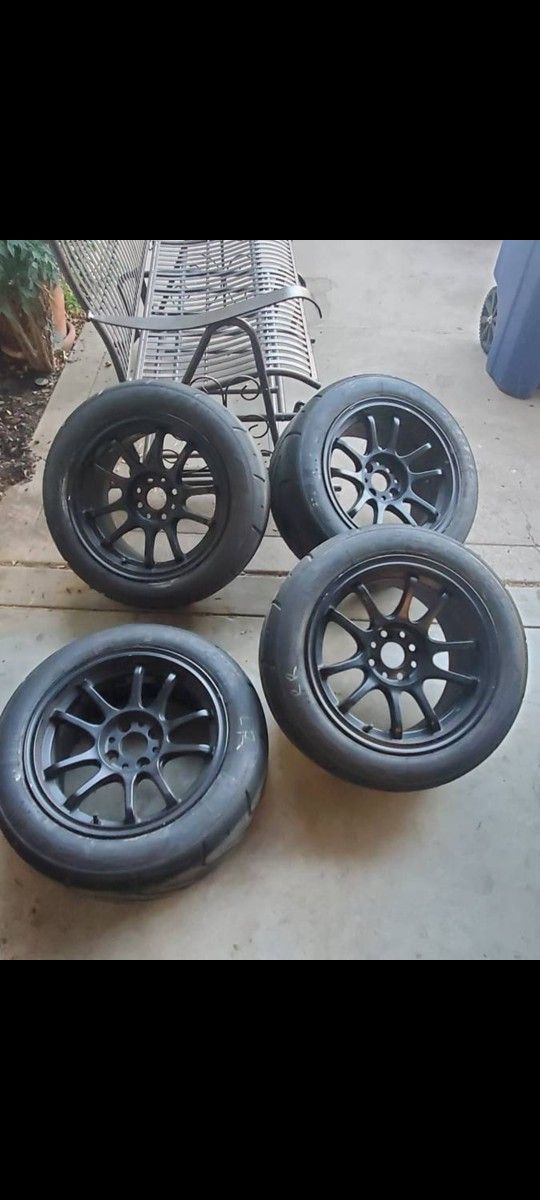 4x100 15x8 TRM Wheels