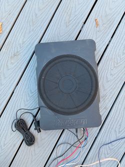 Kicker Pre Amped Subwoofer