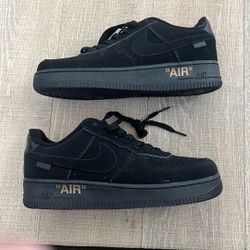 Louis Vuitton Air Force Black New Size 8.5(fits Like A 7.5) No Box