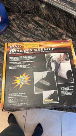 Nice truck. step to get to your truck bed easily and a lot easier to grab things without a hassle