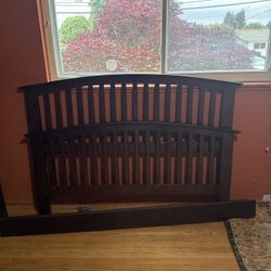 FREE Wood Queen Bed Frame