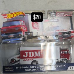 Hot wheels Nissan Skyline Team Transport