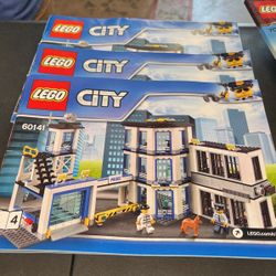 Lego Police Department Manuals 4 -6