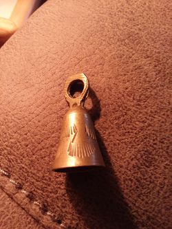 Brass Vintage 1" Indian etched bell