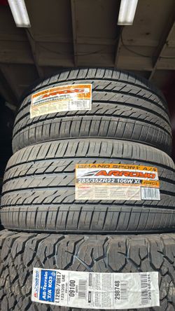 285/35/22 Arroyo Tires 🛞  $200 Each Tire 