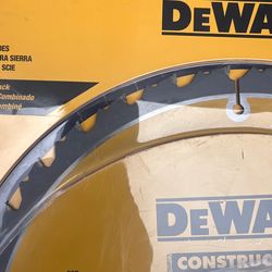 DeWalt 12” Saw Blade Combo Pack (80T & 32T) – New