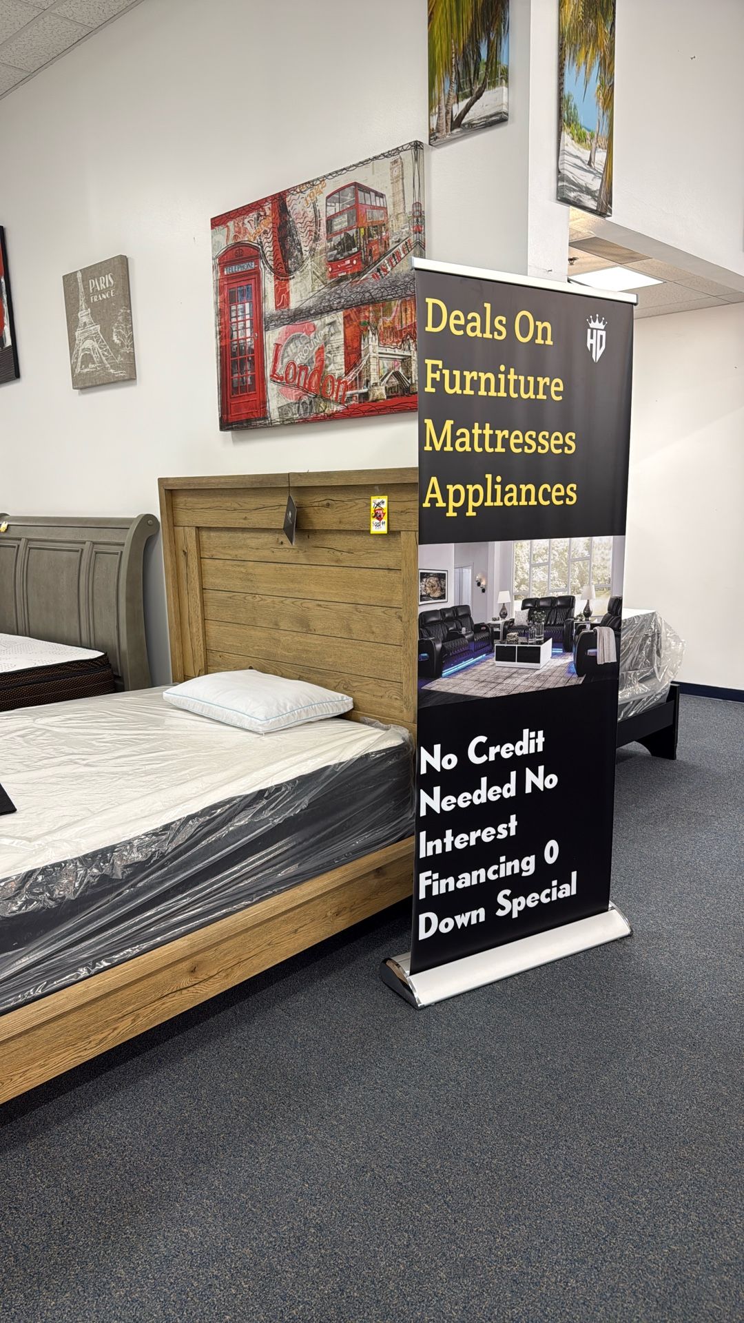 Queen Bed Solid Wood 799 Was 1000