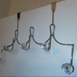 5 Hook Over The Door Hanging Rack 