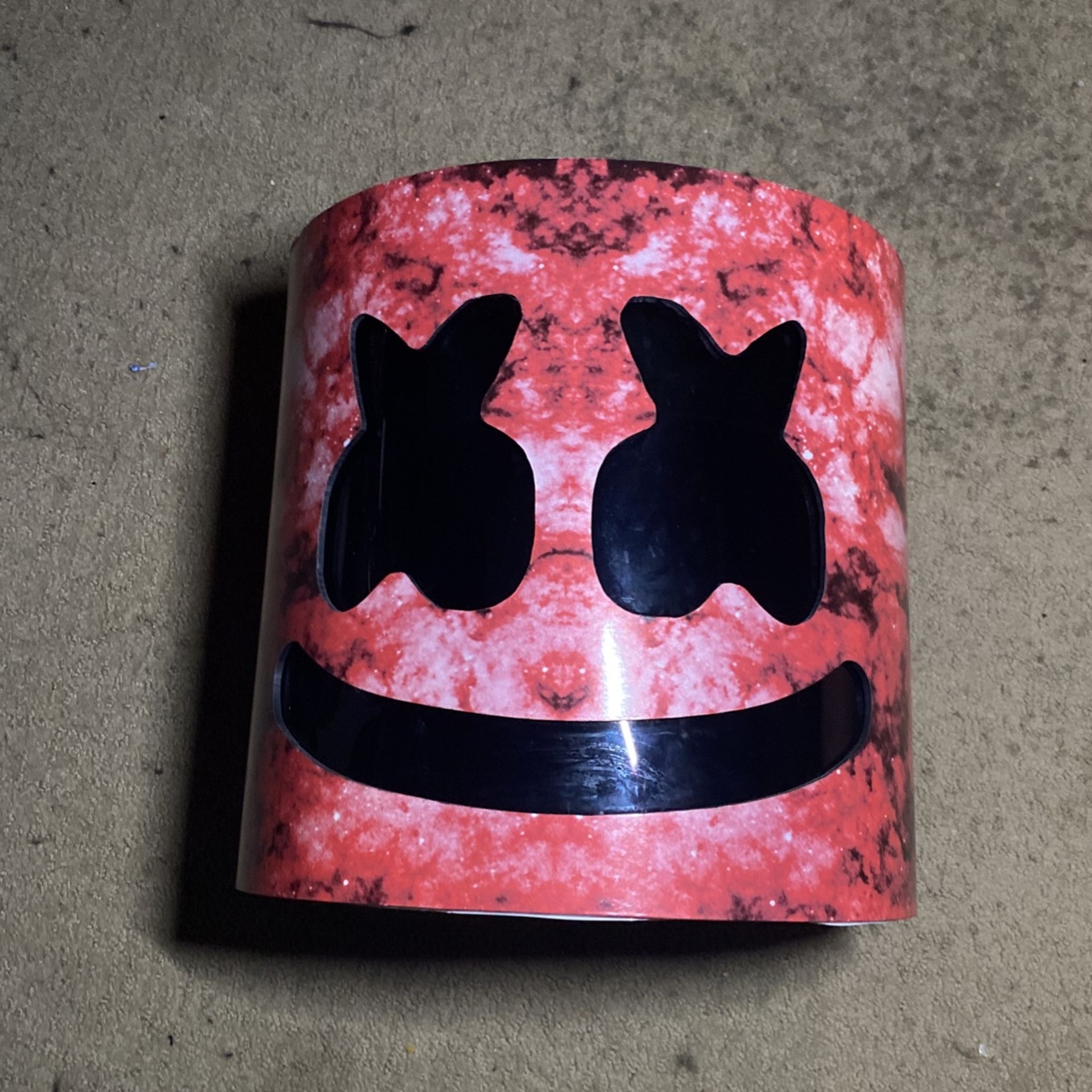 Red Custom Marshmello Helmet