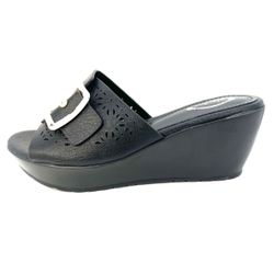Dressy Wedge Black Color New In Box Size 10