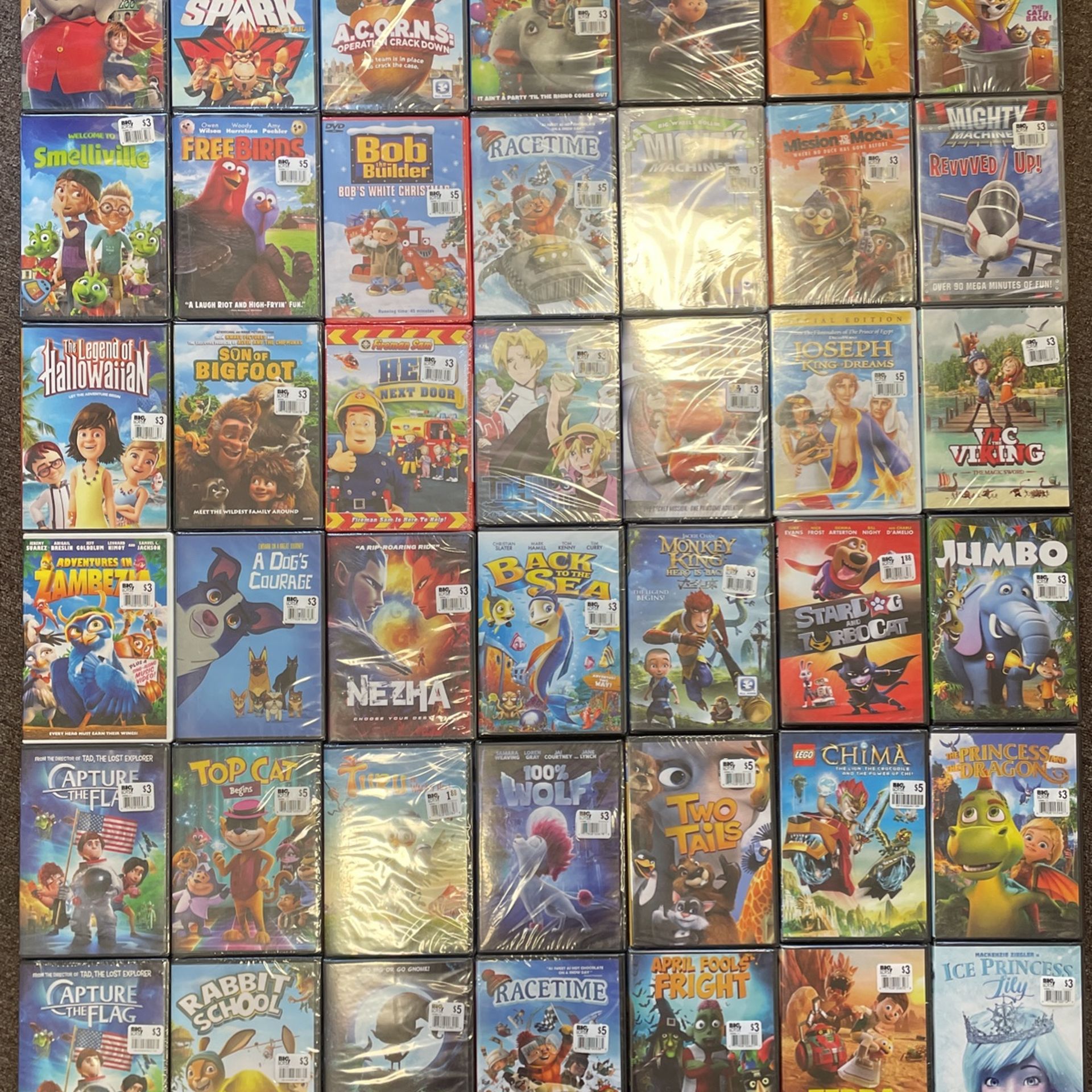 Children’s DVD’s