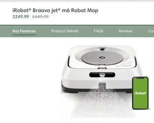 ROBOT BRAVA JET M6 Robot Mop