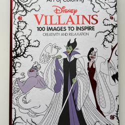 New Disney Villains Coloring Book 