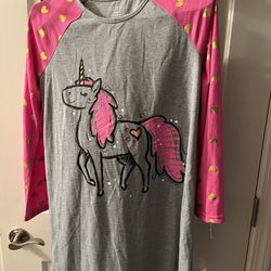Girl’s Nightshirt (Unicorn)