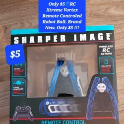 $5🛑RC Xtreme Vortex Remote Controled Robot Ball. Brand New. Only $5 !!!