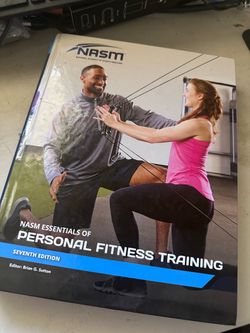 NASM Personal Fitness training hard cover book