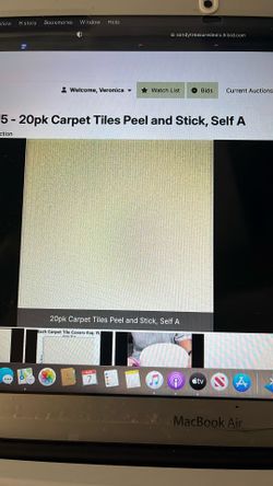 20pk Carpet Tiles Peel And Stick , Self A