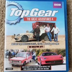 TOP GEAR UK THE GREAT ADVENTURES 4 BLU RAY SET