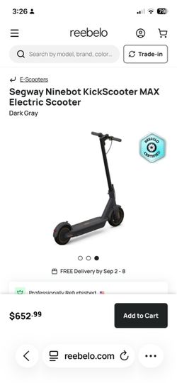 Segway electric scooter