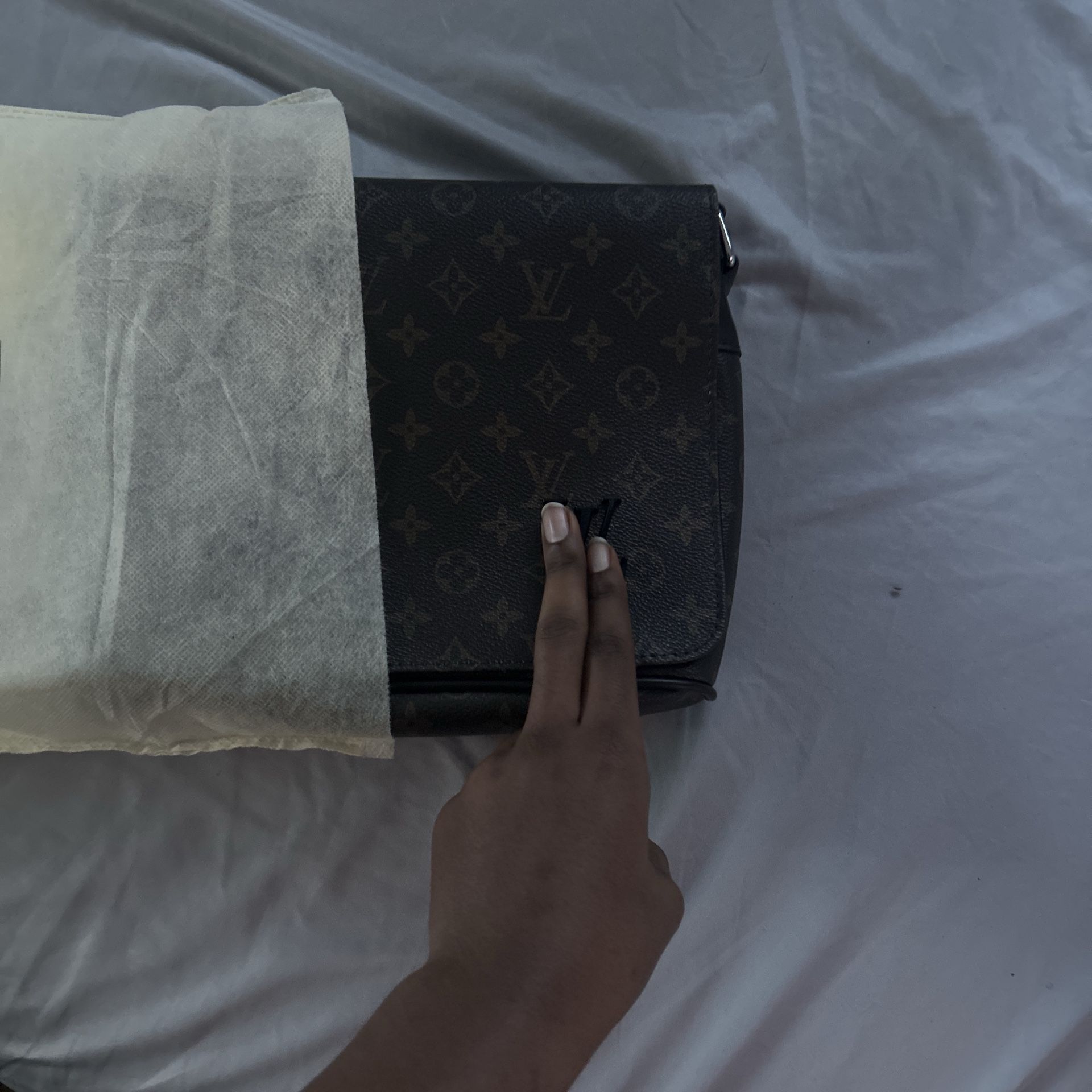 Brown cross body bag
