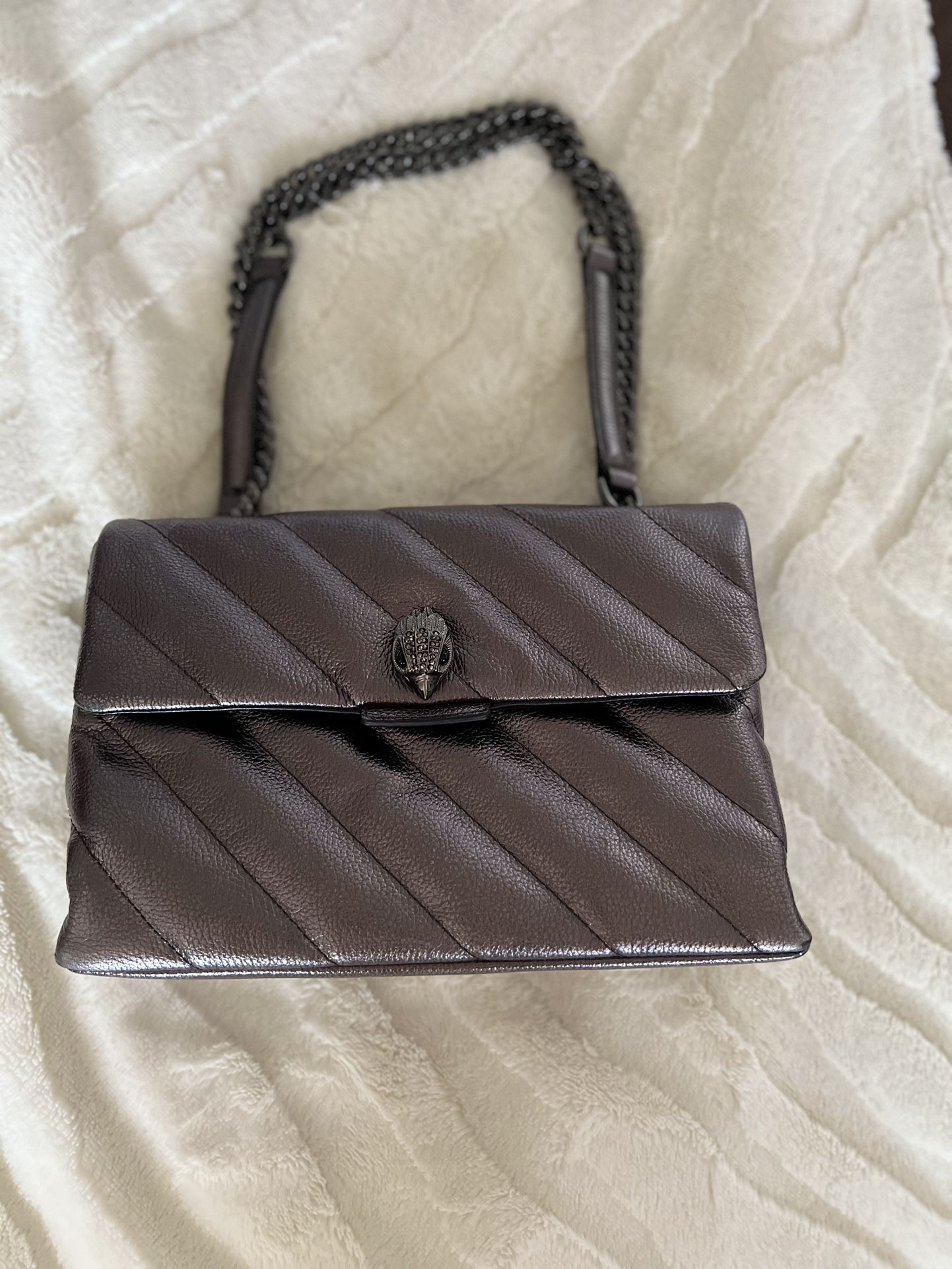 Authentic Kurt Geiger Medium Grey Bag