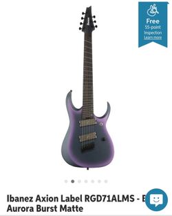 Ibanez 7 string guitar