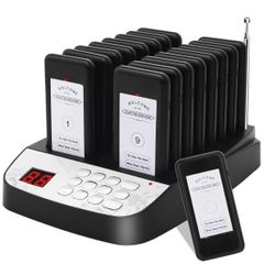 16 Restaurant Wireless Call System Pagers 