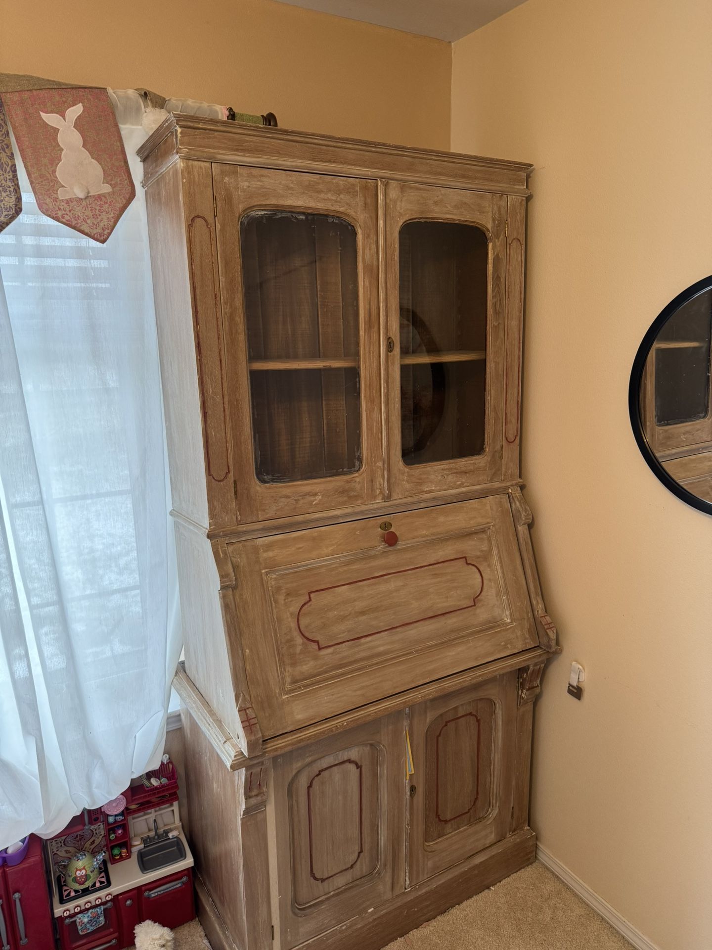 Antique Solid Wood Desk