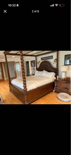 Ernest Hemingway by Thomasville, Californiaii king bed frame