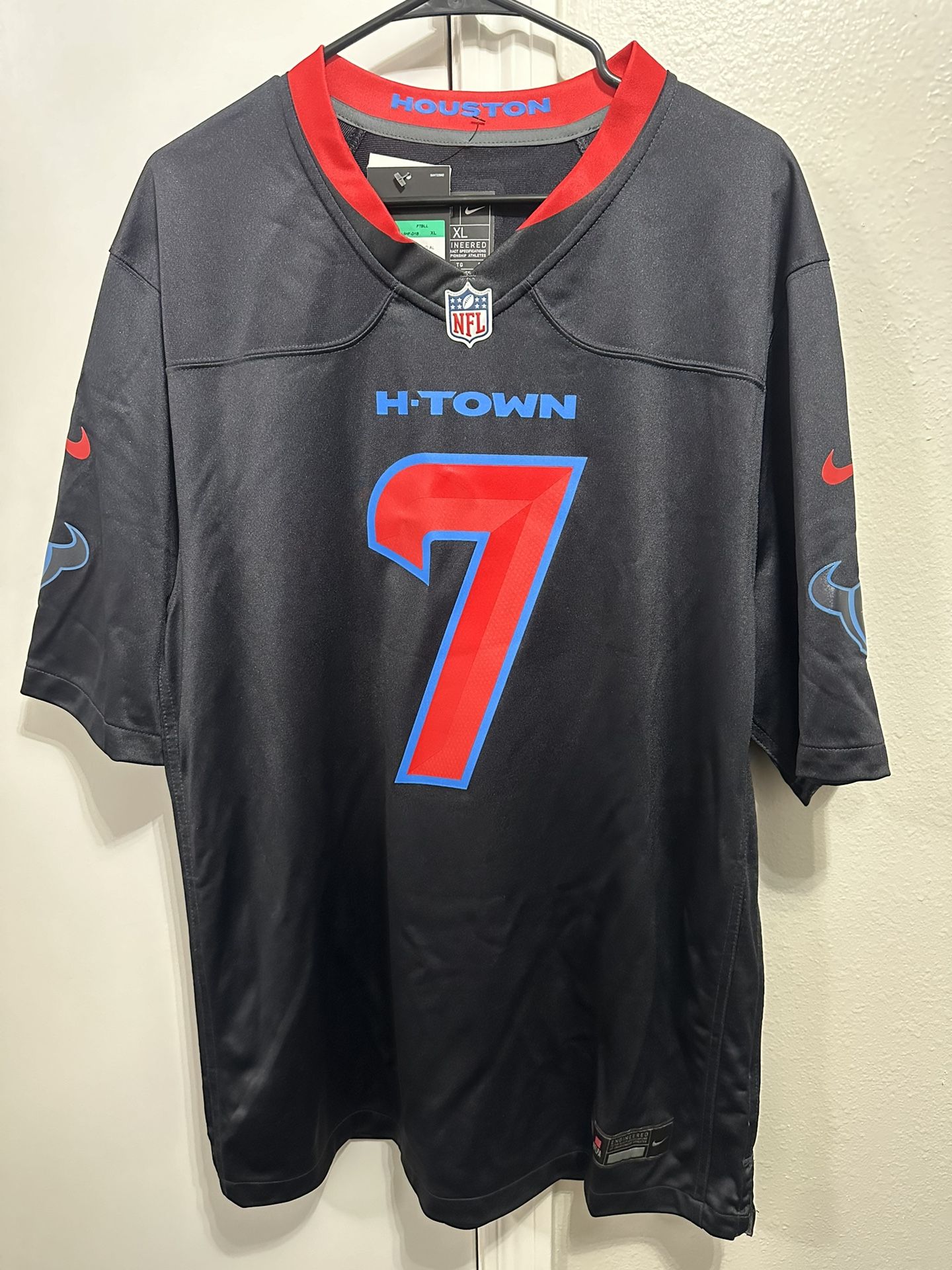 100% Authentic Cj Stroud Houston Texans H Town Rush Alternate