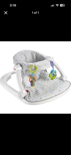 Fisher-Price Portable Baby Chair Sit-Me-Up Floor Seat