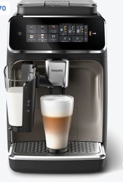 Philips 3200 Series Fully Automatic Espresso Machine with LatteGo Milk Frother