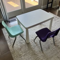 Kids Table and Two Chairs