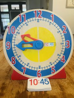 Turn  And Tell Clock