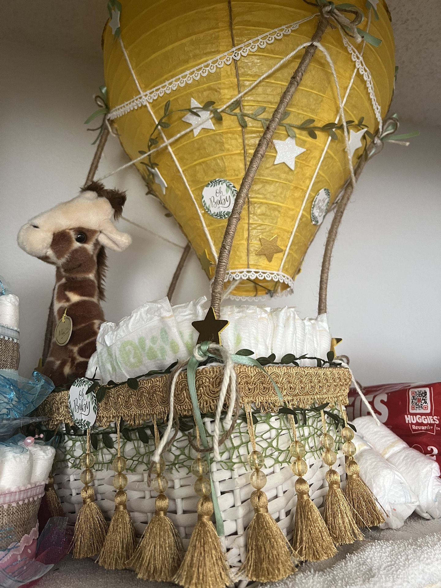 Diaper cakes