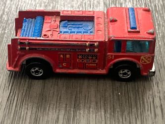 Vintage Diecast Fire Truck Toy Car
