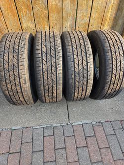 4 tires 225/60/18 Kelly Edge Touring Plus