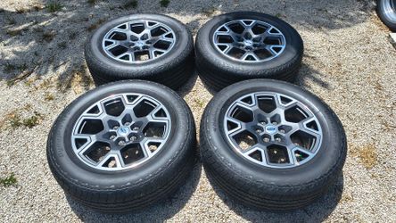 FORD F150 20' GRAY WHEELS TAKEOFFS