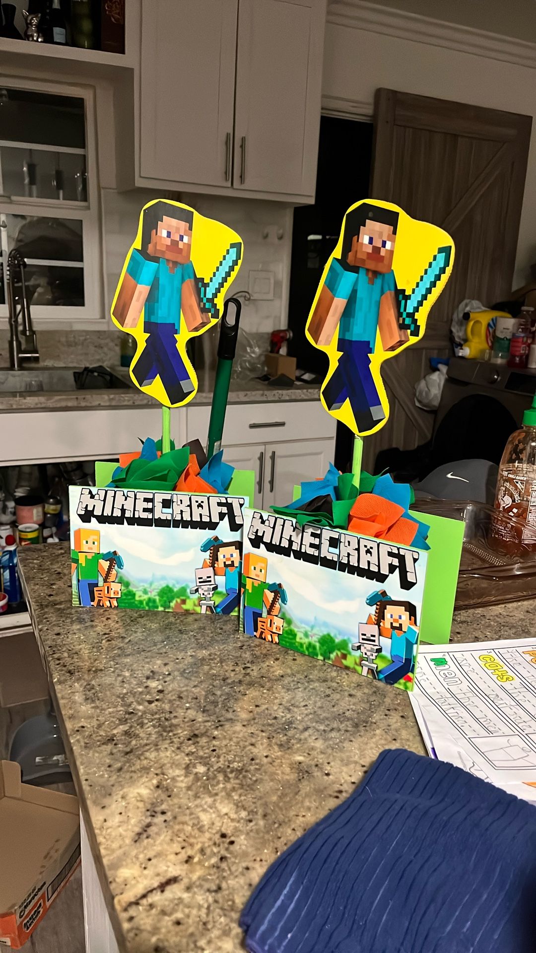 Minecraft centerpiece